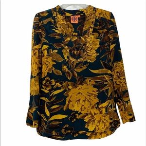 Tory Burch Silk Tunic Blouse Top
